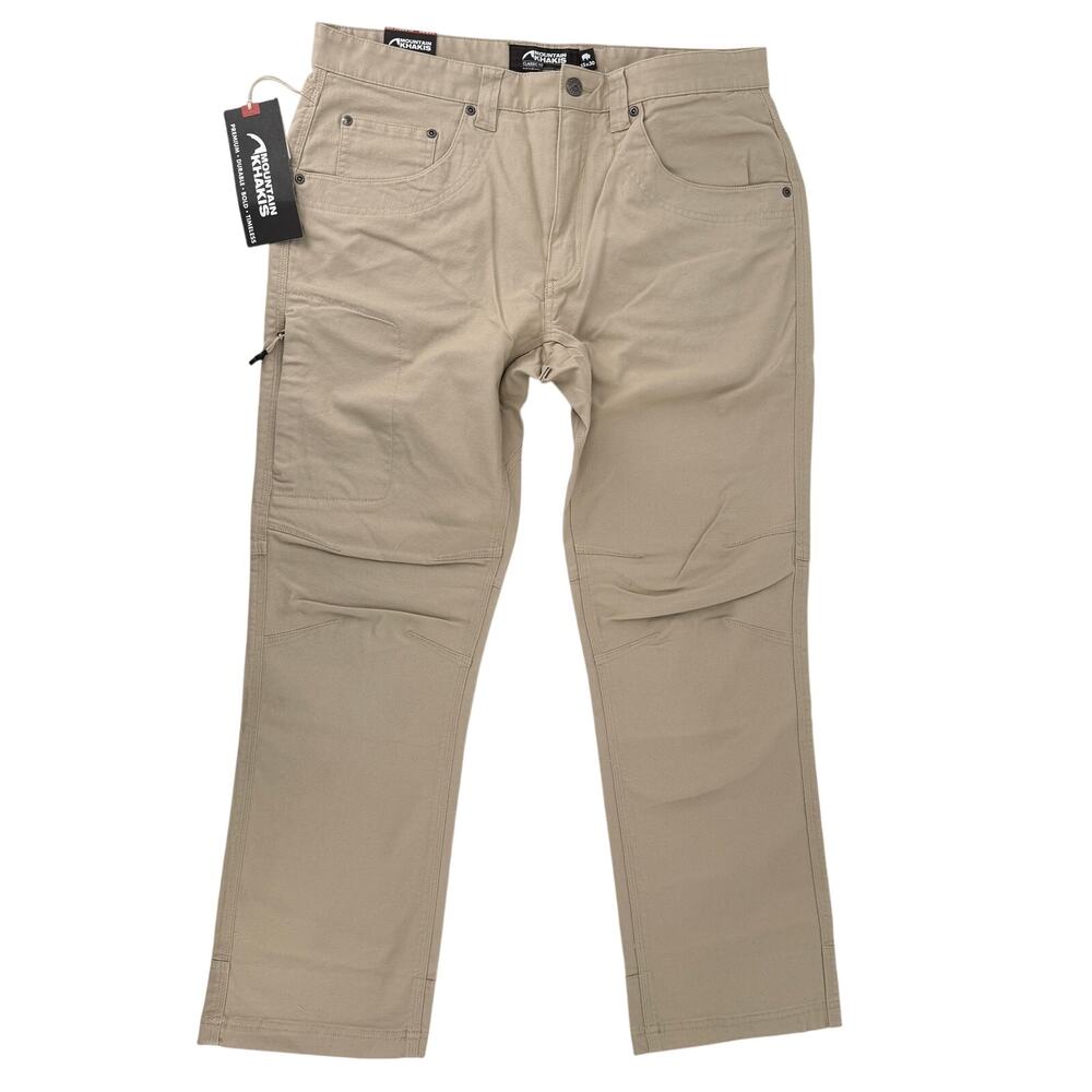 Mountain Khakis Camber Original Canvas Pants Mens Size 36 X 30 Freestone Brown